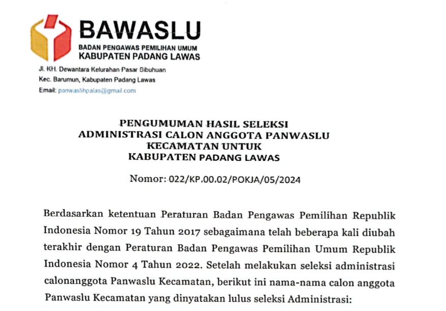 Pengumuman