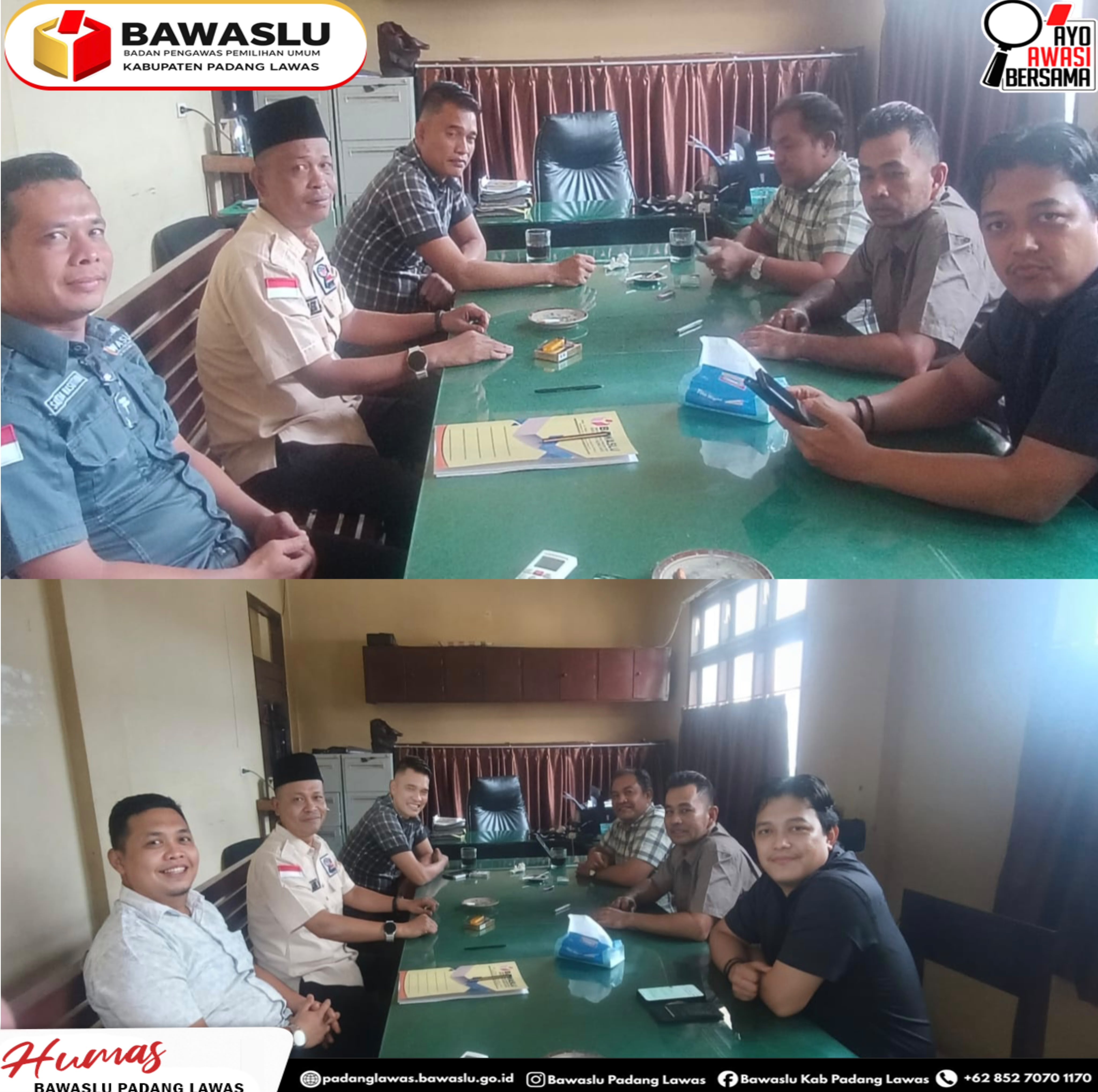 Koordinasi dengan Polres Padang Lawas