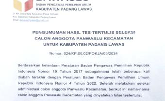 Pengumuman